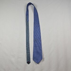 Hilfiger 100% Silk Blue Patterned Men's Tie
